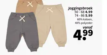 Wibra Joggingsbroek aanbieding