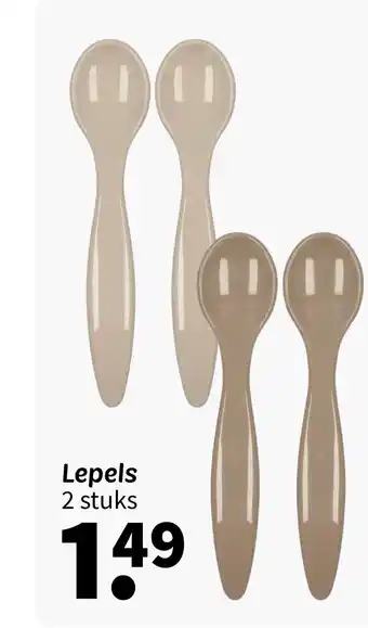 Wibra Lepels aanbieding