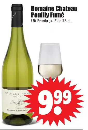 Dirk Domaine Chateau Pouilly Fume 750 ml aanbieding