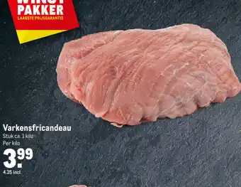 Makro Varkensfricandeau aanbieding