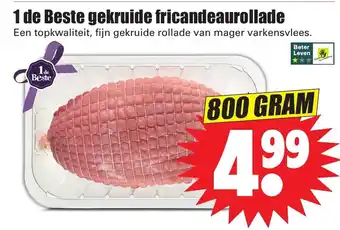 Dirk Gekruide fricandeaurollade 800 gr aanbieding