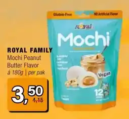 Amazing Oriëntal Royal family Mochi peanut butter flavor aanbieding