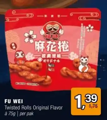 Amazing Oriëntal FU WEI Twisted Rolls Original Flavor aanbieding