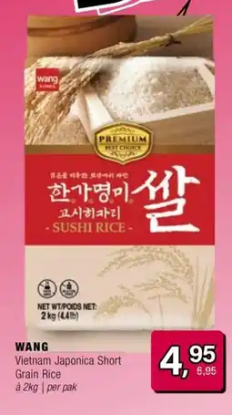 Amazing Oriëntal Wang Vietnam Japonica Short Grain Rice aanbieding