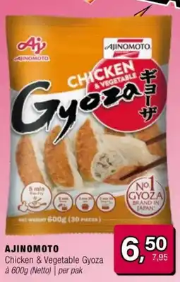 Amazing Oriëntal AJINOMOTO Chicken & Vegetable Gyoza aanbieding