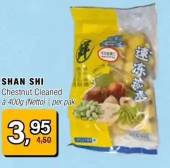 Amazing Oriëntal SHAN SHI Chestnut Cleaned aanbieding