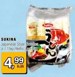 Amazing Oriëntal Sukina Japanese Style Noodles aanbieding