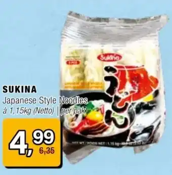 Amazing Oriëntal Sukina Japanese Style Noodles aanbieding