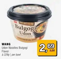 Amazing Oriëntal WANG Udon Noodles Bulgogi Flavor aanbieding