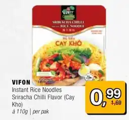 Amazing Oriëntal VIFON Instant Rice Noodles Sriracha aanbieding