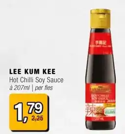 Amazing Oriëntal LEE KUM KEE Hot Chilli Soy Sauce aanbieding