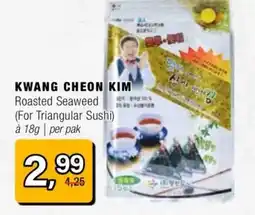 Amazing Oriëntal KWANG CHEON KIM Roasted Seaweed aanbieding