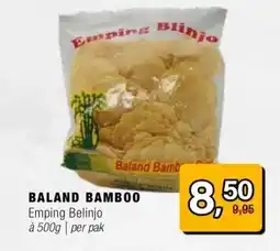 Amazing Oriëntal Baland bamboo Emping Belinjo aanbieding