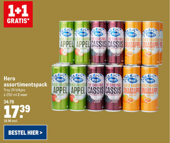 Makro Hero assortimentspack aanbieding