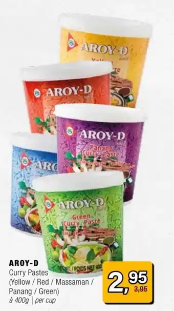 Amazing Oriëntal AROY-D Curry Pastes aanbieding