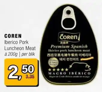 Amazing Oriëntal COREN Iberico Pork Luncheon Meat aanbieding