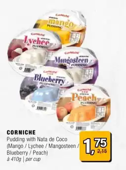 Amazing Oriëntal Corniche Pudding with Nata de Coco aanbieding