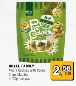 Amazing Oriëntal Royal Family Mochi Cookies With Cocoa Chips Matcha aanbieding
