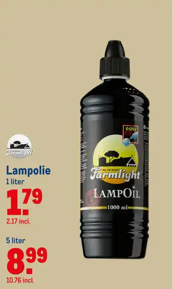 Makro Lampolie 1L aanbieding