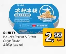 Amazing Oriëntal Sunity Ice Jelly Peanut & Brown Sugar Flavor aanbieding