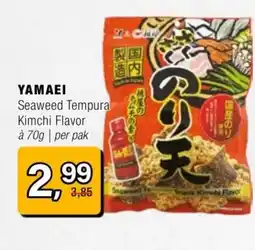 Amazing Oriëntal Yamaei Seaweed Tempura Kimchi Flavor aanbieding