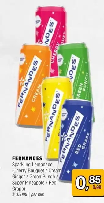 Amazing Oriëntal Fernandes Sparkling Lemonade aanbieding