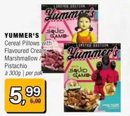 Amazing Oriëntal Yummer'S Cereal Pillows with Flavoured Cream Marshmallow Pistachio aanbieding