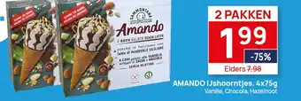 Butlon AMANDO IJshoorntjes aanbieding