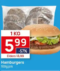 Butlon Hamburgers aanbieding