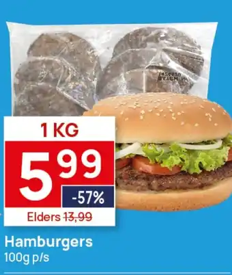 Butlon Hamburgers aanbieding