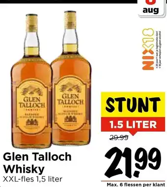 Vomar Voordeelmarkt Glen Talloch Whisky aanbieding
