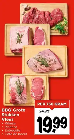 Vomar Voordeelmarkt BBQ Grote Stukken Vlees aanbieding