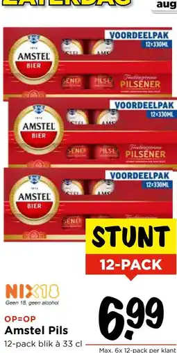 Vomar Voordeelmarkt Amstel Pils aanbieding
