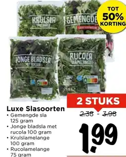 Vomar Voordeelmarkt Luxe Slasoorten aanbieding
