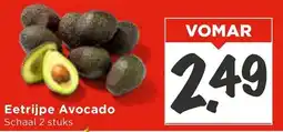 Vomar Voordeelmarkt Eetrijpe Avocado aanbieding