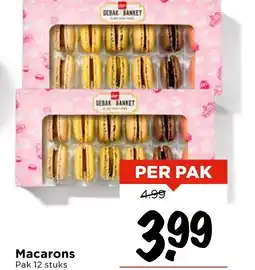 Vomar Voordeelmarkt Macarons aanbieding