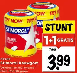 Vomar Voordeelmarkt Stimorol Kauwgom aanbieding