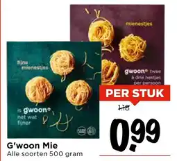 Vomar Voordeelmarkt G'woon Mie aanbieding