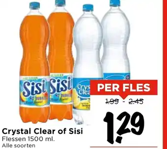 Vomar Voordeelmarkt Crystal Clear of Sisi aanbieding