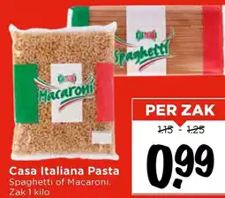 Vomar Voordeelmarkt Casa Italiana Pasta aanbieding