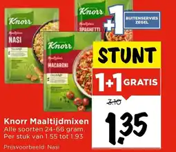 Vomar Voordeelmarkt Knorr Maaltijdmixen aanbieding