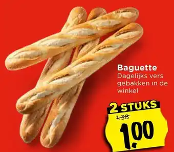 Vomar Voordeelmarkt Baguette aanbieding