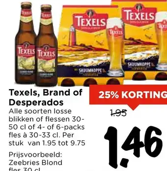 Vomar Voordeelmarkt Texels, Brand of Desperados aanbieding