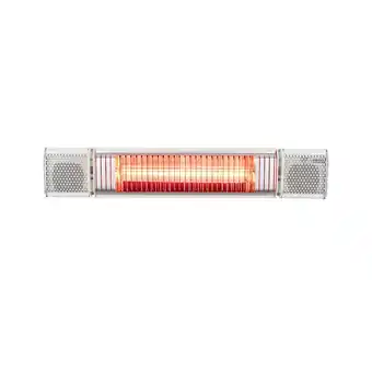 Bol.com Eurom Heat and Beat White Terrasverwarmer aanbieding