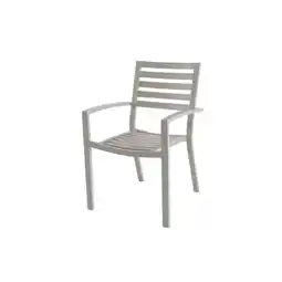 Praxis Central Park tuinstoel Vina aluminium grijs aanbieding