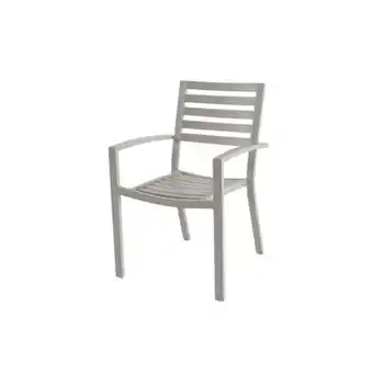 Praxis Central Park tuinstoel Vina aluminium grijs aanbieding
