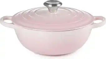 Bol.com Le Creuset Marmite 24cm 31l Shell Pink aanbieding