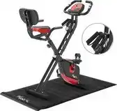 Bol.com KM-Fit hometrainer fitnessfiets opvouwbare fitnessfiets tot 100kg aanbieding