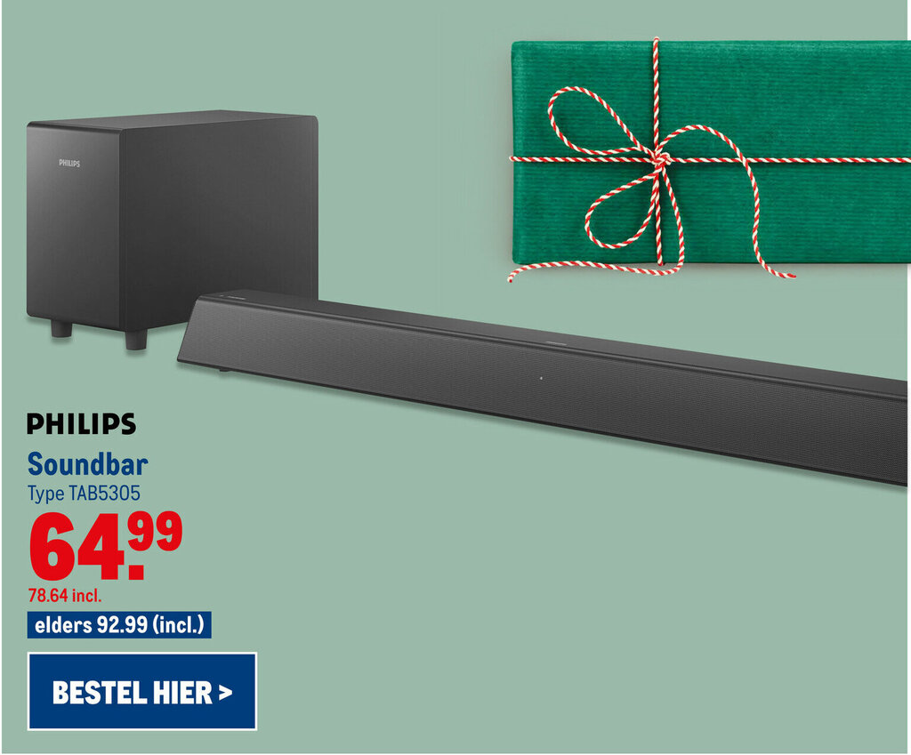 Soundbar aanbieding bij Makro