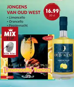 uw topSlijter DE JONGENS VAN OUD WEST LIMONCELLO aanbieding